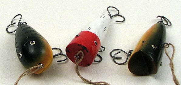 Fishing Lure Ornament Set of 3