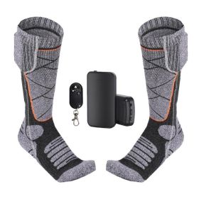 Electric Heated Rechargeable Socks Rechargeable Electric Foot Warmer Socks Free Size 3 Adjustable Heating Settings Washable