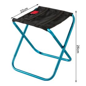 Superhard High Load Outdoor Camping Chair Travel Ultralight Folding Chair Portable Beach Hiking Picnic Seats Fishing Beach BBQ (Ships From: China, Color: Basic)