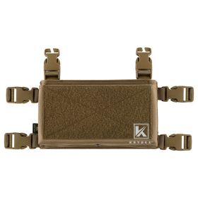 KRYDEX Tactical MK3 Micro Fight Chassis For MK3 MK4 Chest Rig Spiritus Style Front Panel JPC LV119 Plate Carrier Placard Gear (Color: CB)