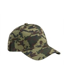 Big Accessories BX024 Structured Camo Hat (Color: FOREST CAMO, size: OS)